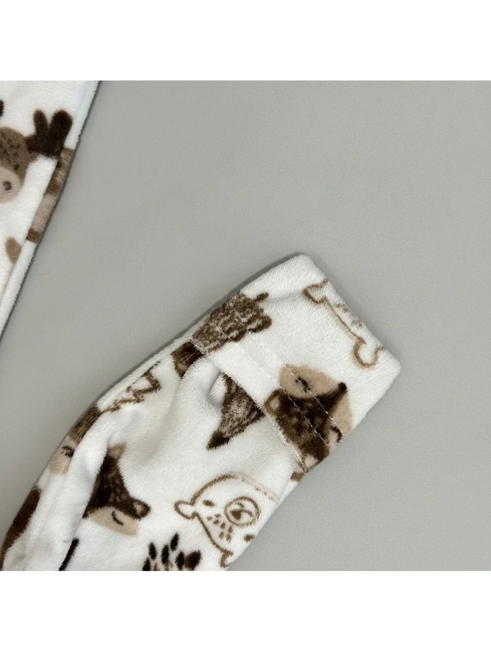 Stitch & Stone Animal Fleece Footed Sleeper Pajamas 9M